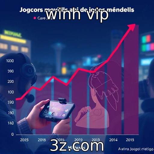 Crescimento do mercado de jogos móveis em 2025